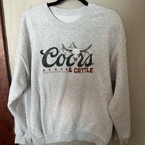 Coors & Cattle Crewneck